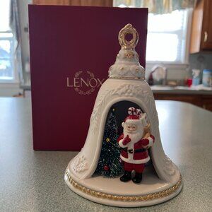 Lenox Nostalgic Santa Bell